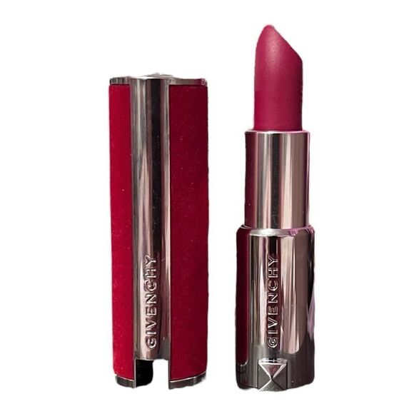 Givenchy Le Rouge Deep Velvet Matte Lipstick 26 Framboise Velours Full Size NWOB - Picture 1 of 3